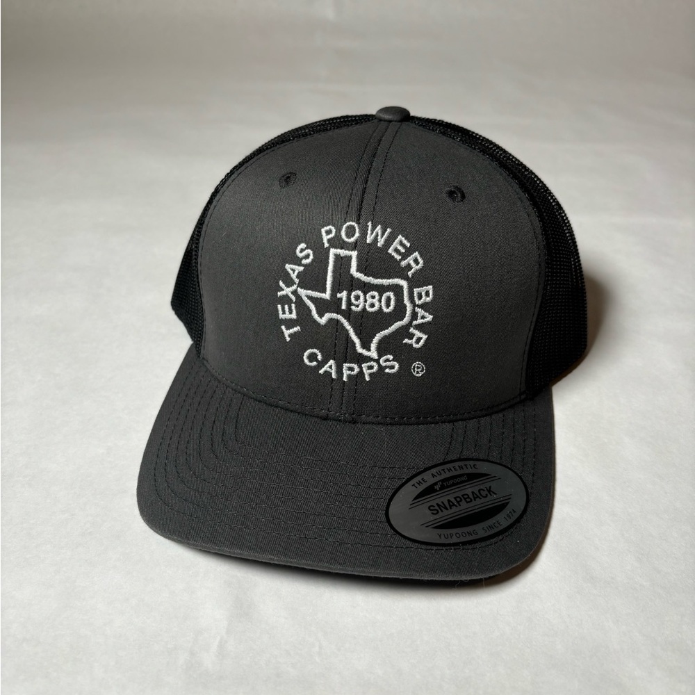 Texas Power Bar Grey Snapback Hat